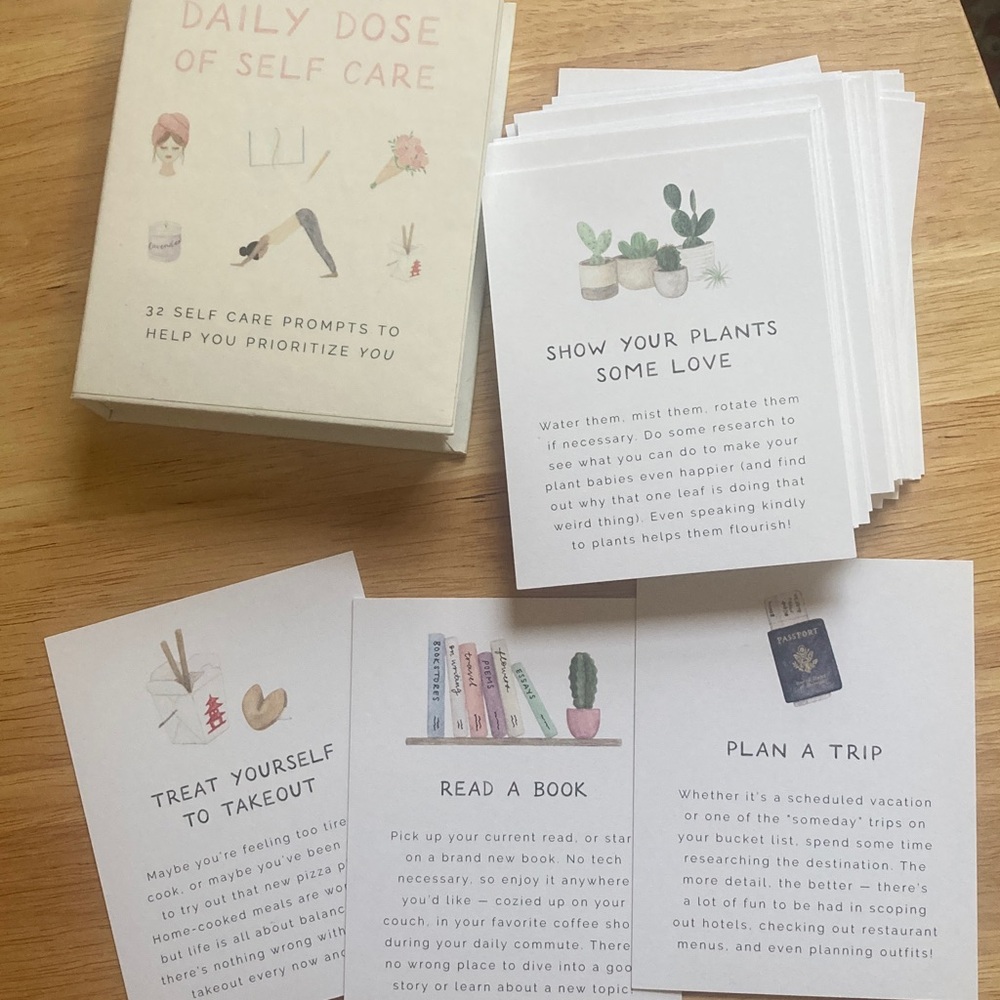Daily Dose of Self Care Cards - Picture 3 of 4